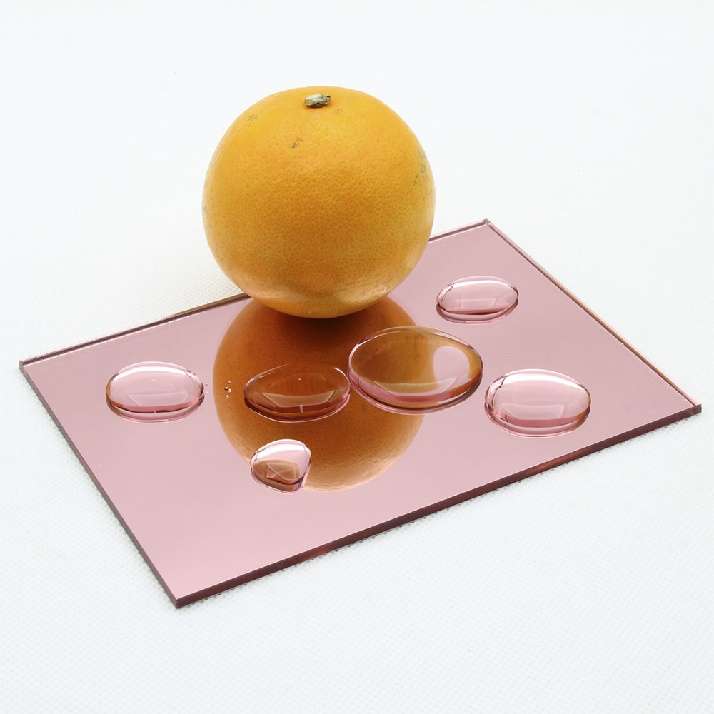 Acrilico Espejo Rosado